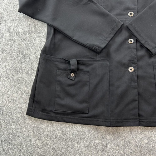 Dickies medical nurse blouse Large black like new with pockets