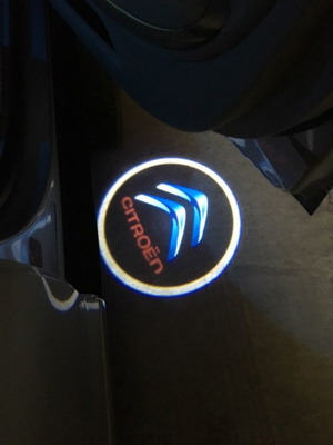 Citroën LED Door Logo Projector and Illuminated 12V Sign New