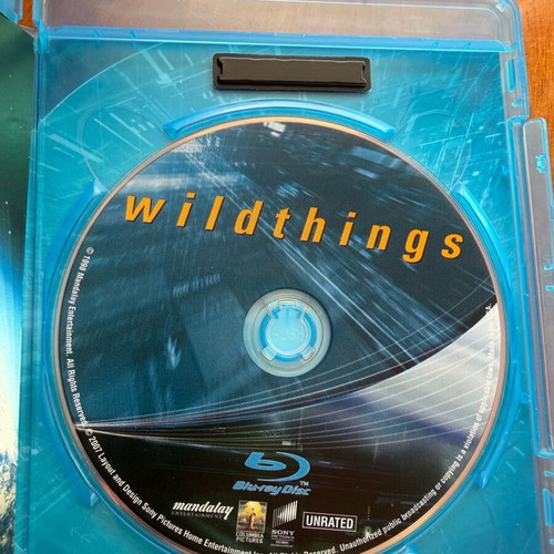 Wildthings Wild Things Blu-ray like new with English subtitles