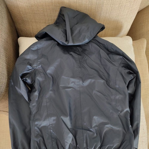 K•way lightweight jacket for boys new, dark blue with hood
