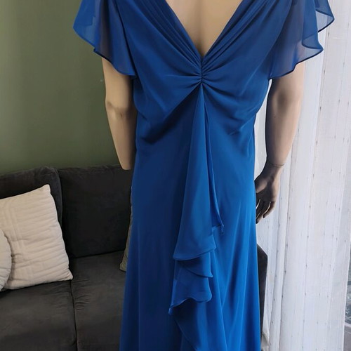 Blue airy dress XL-XXL, perfect for wedding or baptism