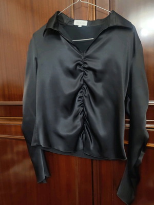 Bill Cost black evening blouse like new XL