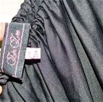 μαύρο φόρεμα κ πασμινα.one size δαντέλα ημιδιαφανες