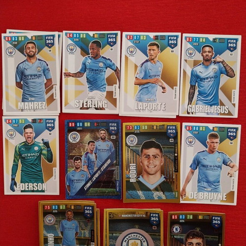 2020 FIFA Panini 365 Adrenalyn like new Manchester City