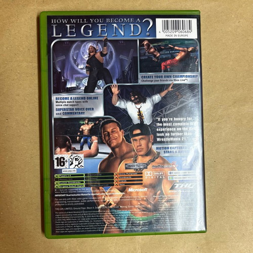 Wrestlemania 21 Xbox game