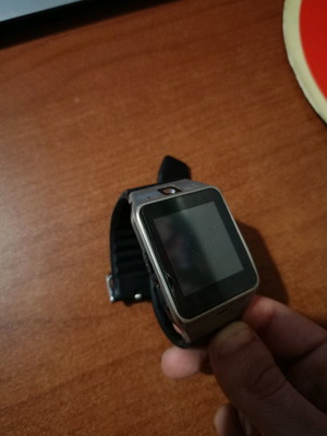 Smartwatch wristwatch with charging cable