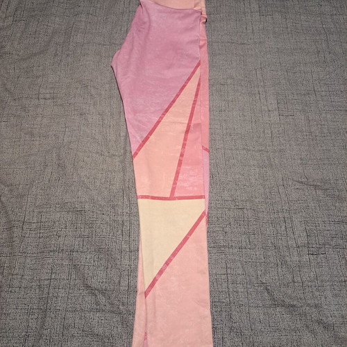 High-waisted pink sports leggings new