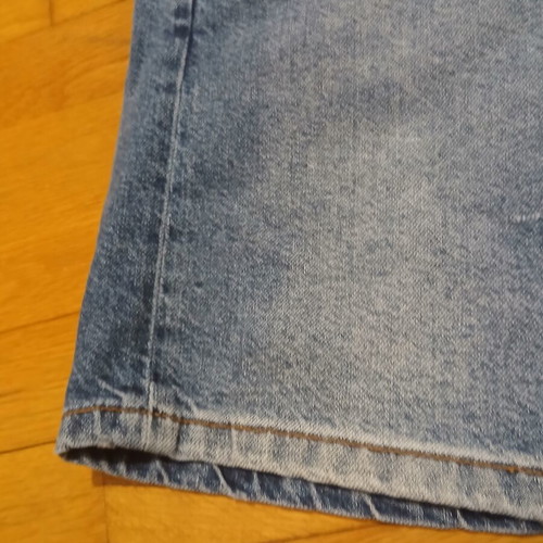 Zara Man Denim Bermuda Size 40 Large Like New Blue