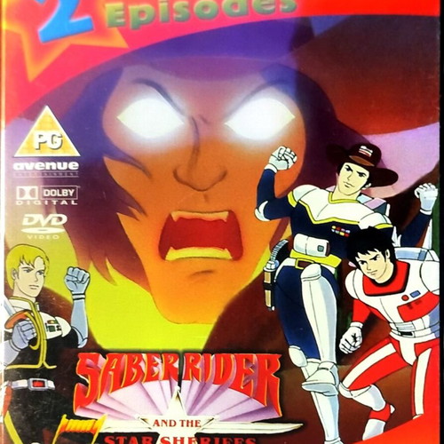 Saber Rider and the Star Sheriffs Volume 2 DVD used without subtitles