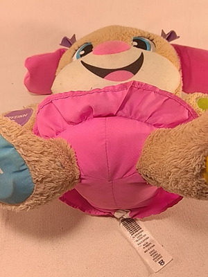 Fisher Price σκυλάκι βρεφικό παιχνίδι με μουσική και ήχους μεταχειρισμένο για 6+ μηνών
