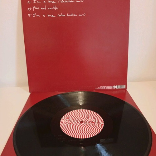 Black Strobe I'm A Man Vinyl 12" Single like new, electronic