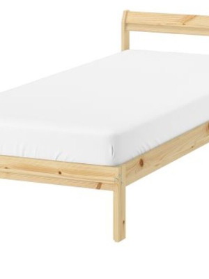 Neiden Ikea bed 90x200 cm with Luroy slats like new