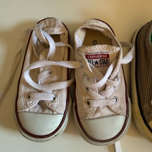 All Star Converse kids beige like new, size 21