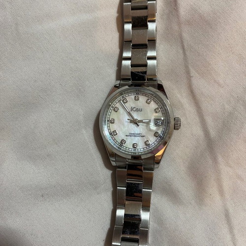 Jcou wristwatch like new, silver women's