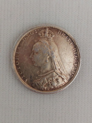 England 1887 coin used replica 5.7 g