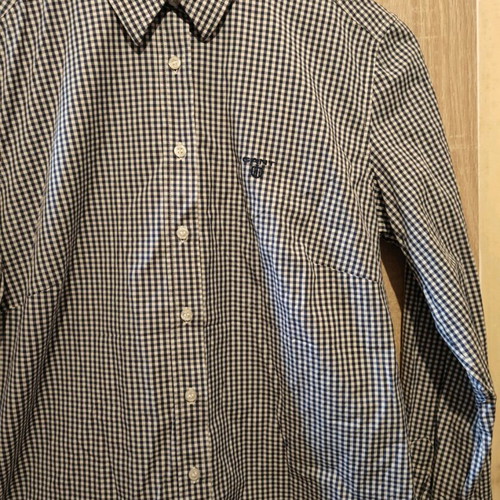 Gant women's shirt dark blue/white medium like new
