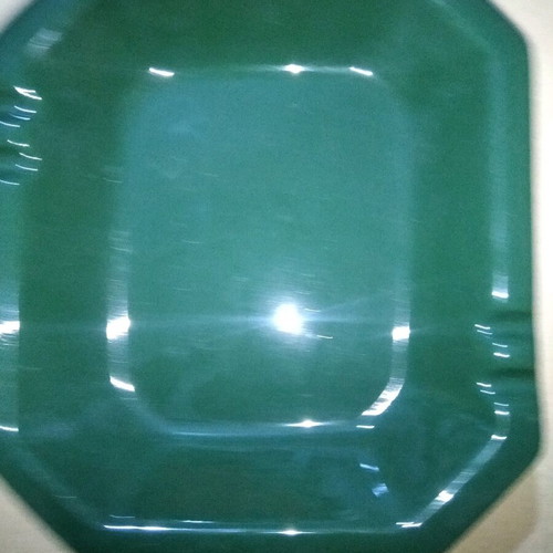 Ceramic Mythos Beer ashtray used with small chip