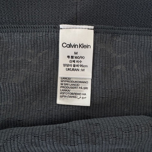 Calvin Klein lingerie new, very delicate, black and gray