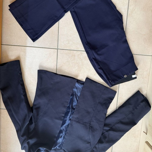 Roberta Biagi blue suit set like new