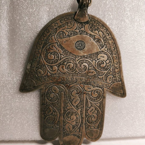 Hamsa Hand of Fatima amulet used for protection