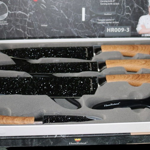 Hause Roland HR009-3 knife set new, 6 pieces, stainless steel