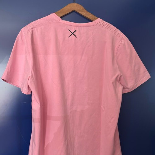 Pink unisex short-sleeve Paco & Co like new, size XXL