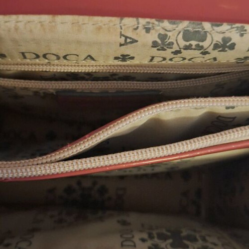 Doca crossbody or handheld bag, like new, colorful