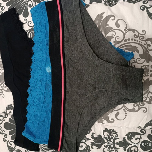 Underwear set of 3 small, new, unused