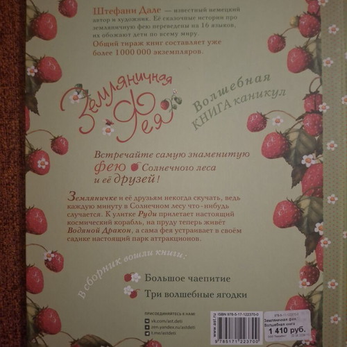 Zemlyanichnaya feya Russian children's book like new