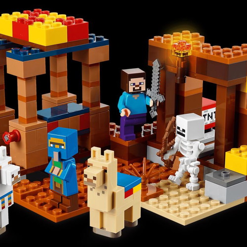 Lego Minecraft set 21167 The Trading Post used