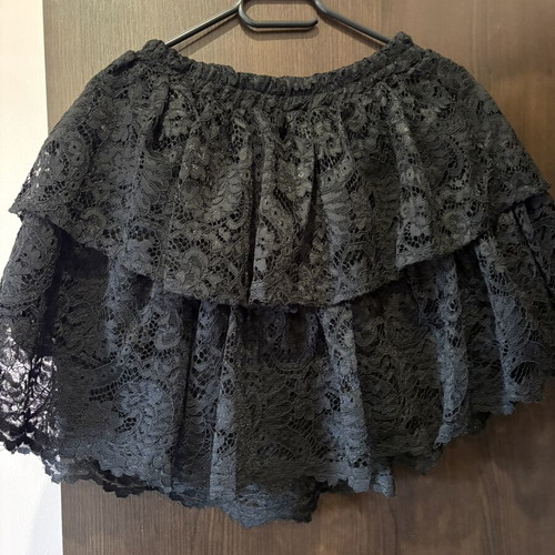 Skirt black new, size M