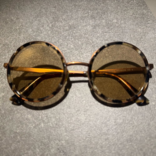 Diesel round sunglasses like new, brown