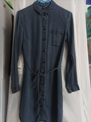 Denim dress like new, blue, H&M, size S