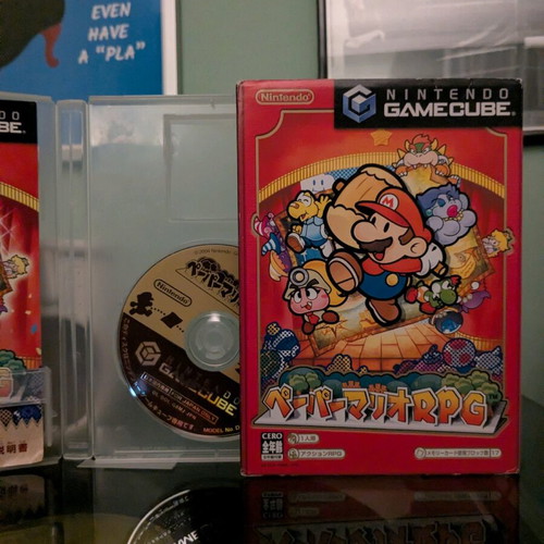 Paper Mario RPG Nintendo GameCube used, complete set