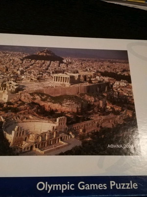 Olympic Games Puzzle 2004 like new, 1500 pieces