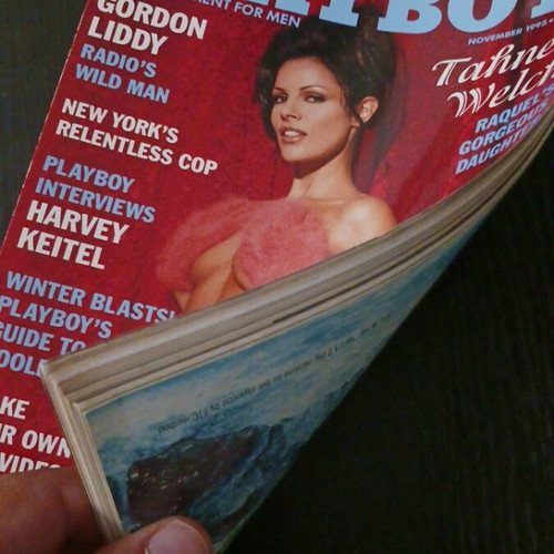Playboy magazine November 1995 featuring Tahnee Welch, used
