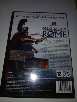 Great Battles Rome PC used