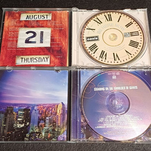 Oasis Complete Discography 9 CDs and 1 DVD used, Rock