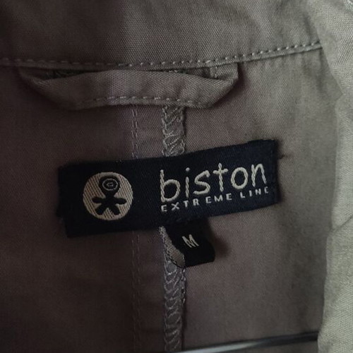 Biston khaki jacket Medium like new, cotton