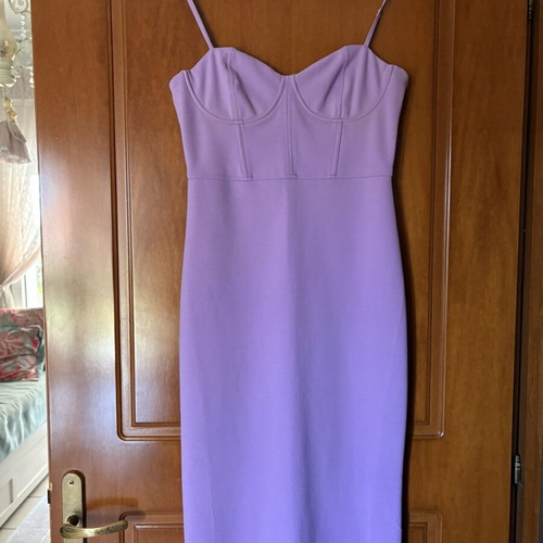 Zara lilac midi dress like new