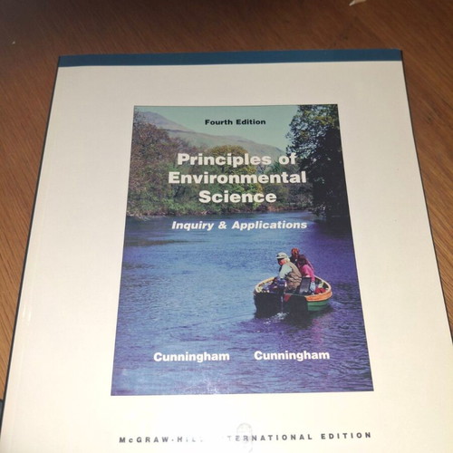 Principles of Environmental Science 4th Edition book by Cunningham