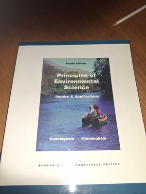 Principles of Environmental Science 4th Edition book by Cunningham