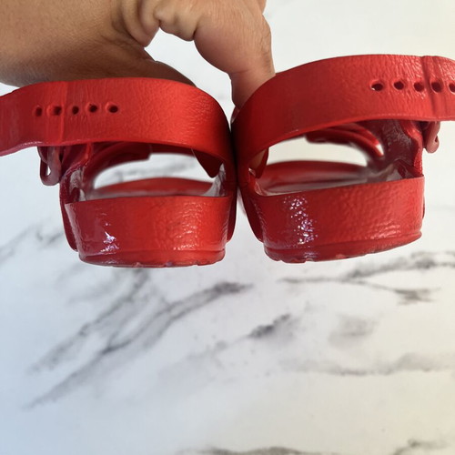 Birkenstock red children's sandals size 26 used unisex