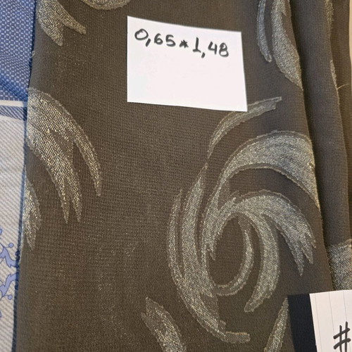 Sewing fabrics like new, 2 pieces beige and patterned combination