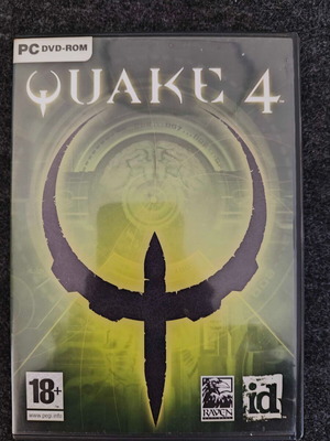 Quake 4 PC DVD-ROM like new, classic sci-fi FPS