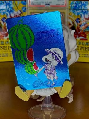 One Piece Watermelon Luffy promo card new, 3 pieces available