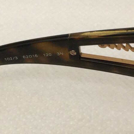 Salvatore Ferragamo Vintage Sunglasses 2142-B Brown Like New