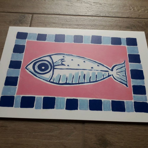 Πίνακας Α4 (20x30) από pvc 3mm καινούργιος για διακόσμηση τοίχου
