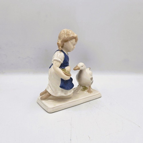 Porcelain figure GDR used from East Germany