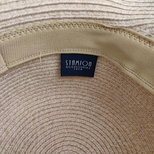 Stamion accessories hat beige like new, size 56
